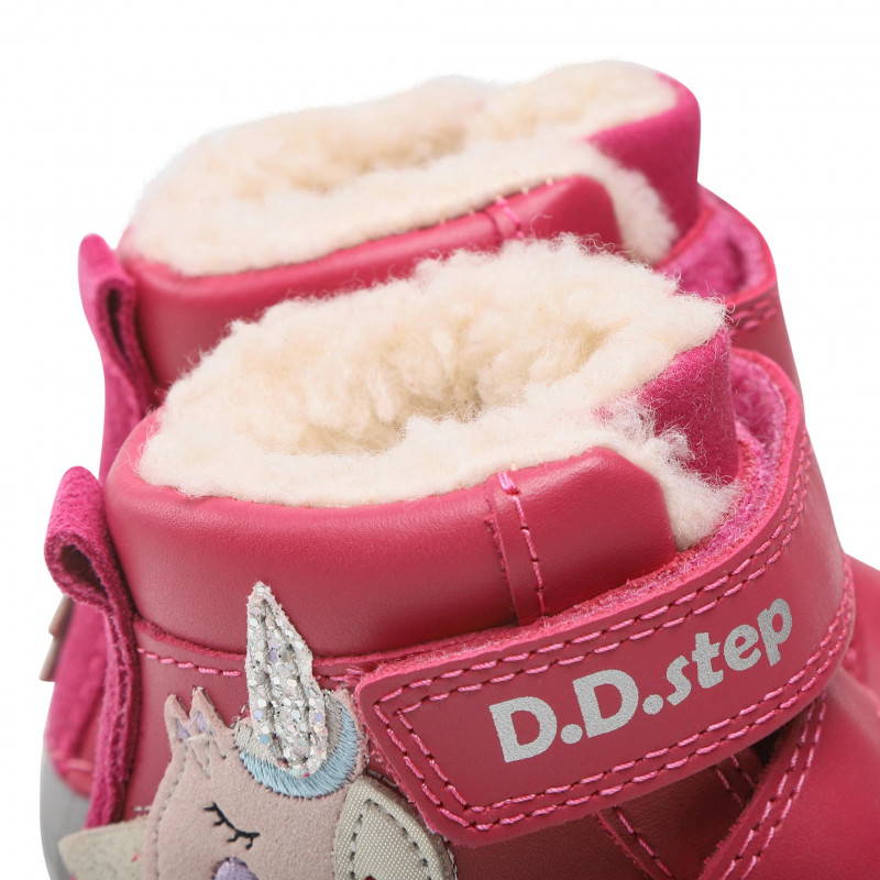 D.D.Step Zimní Barefoot obuv W070-328A - vel.20