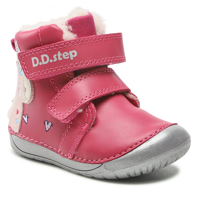 D.D.Step Zimní Barefoot obuv W070-328A - vel.20