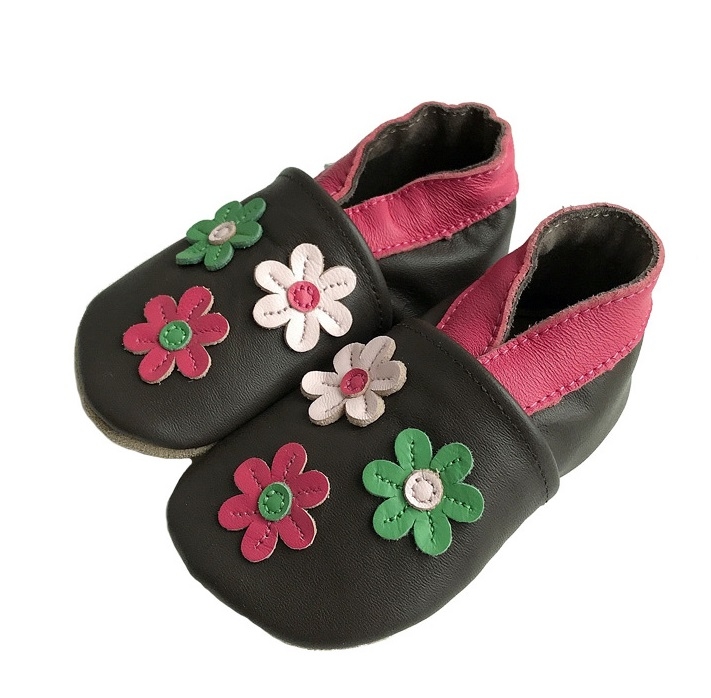 Hopi Hop Kožené capáčky barefootové  - Večerní louka - vel. M