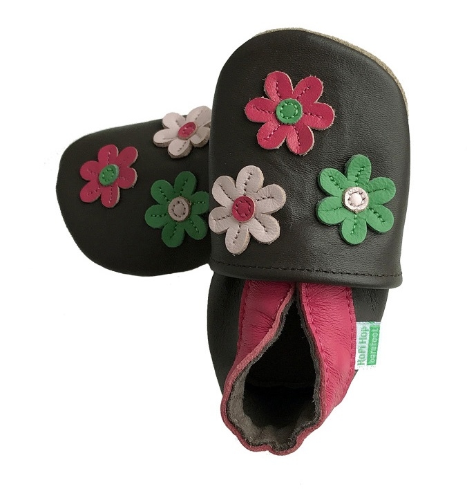 Hopi Hop Kožené capáčky barefootové  - Večerní louka - vel. M