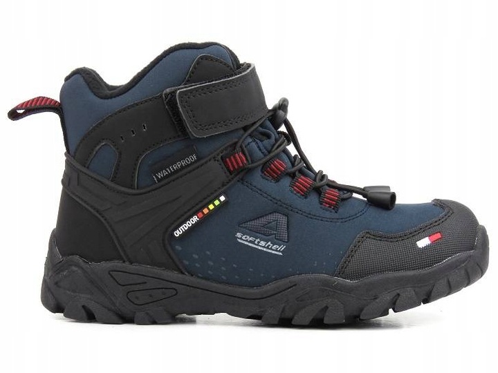 American club Zimní obuv s membránou WT65/23 modrá - vel.33