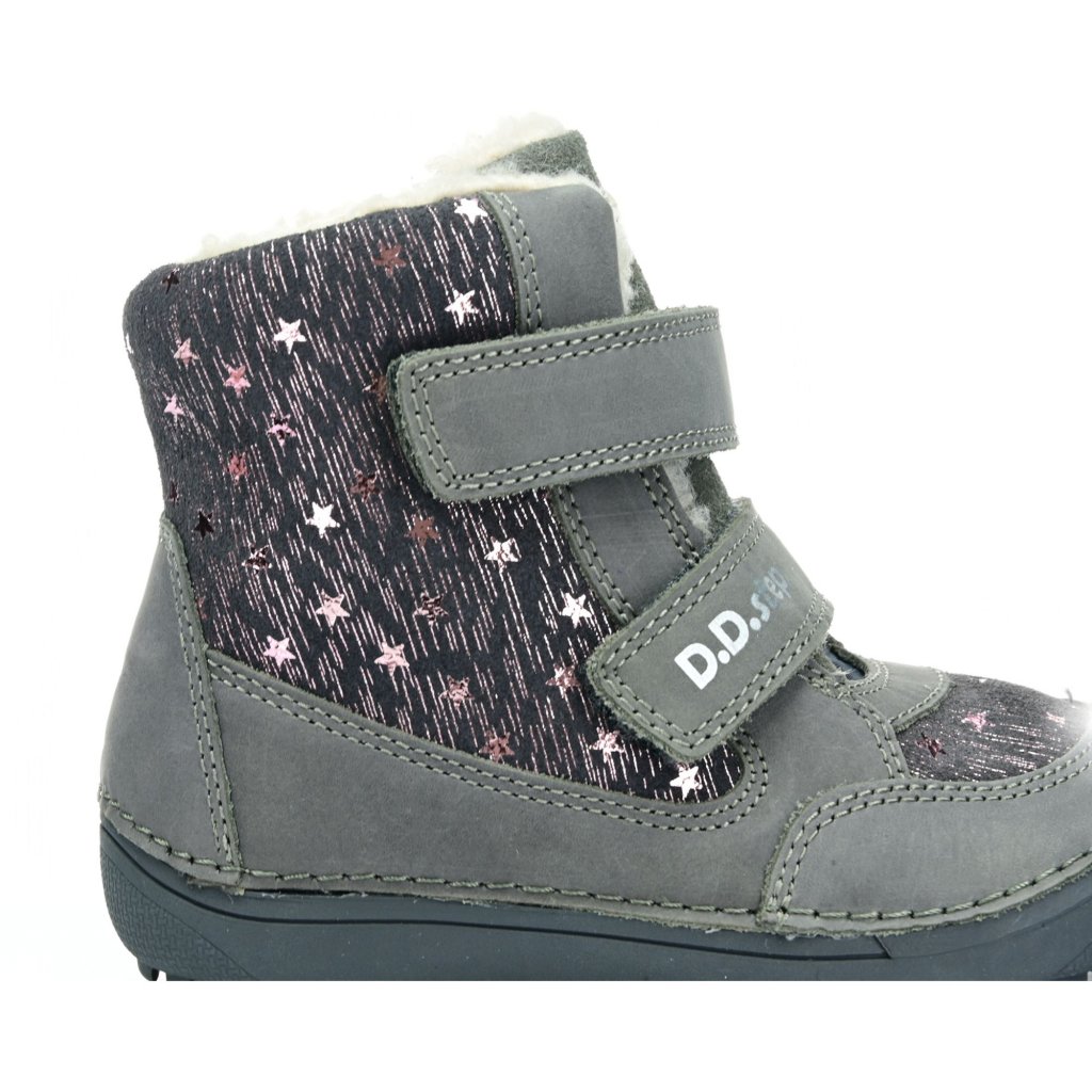 D.D.Step Zimní Barefoot obuv W063-333 - vel.27