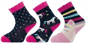 Novia Dětské ponožky s ABS Jednorožec - vel.21-23