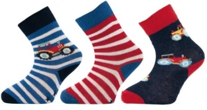 Novia Dětské ponožky s ABS Traktor - vel.21-23