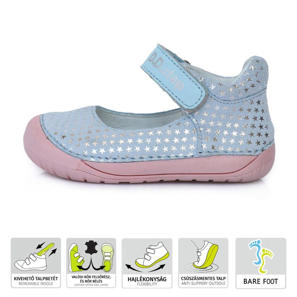 D.D.Step Dětská Barefoot obuv 070-980 - vel.22