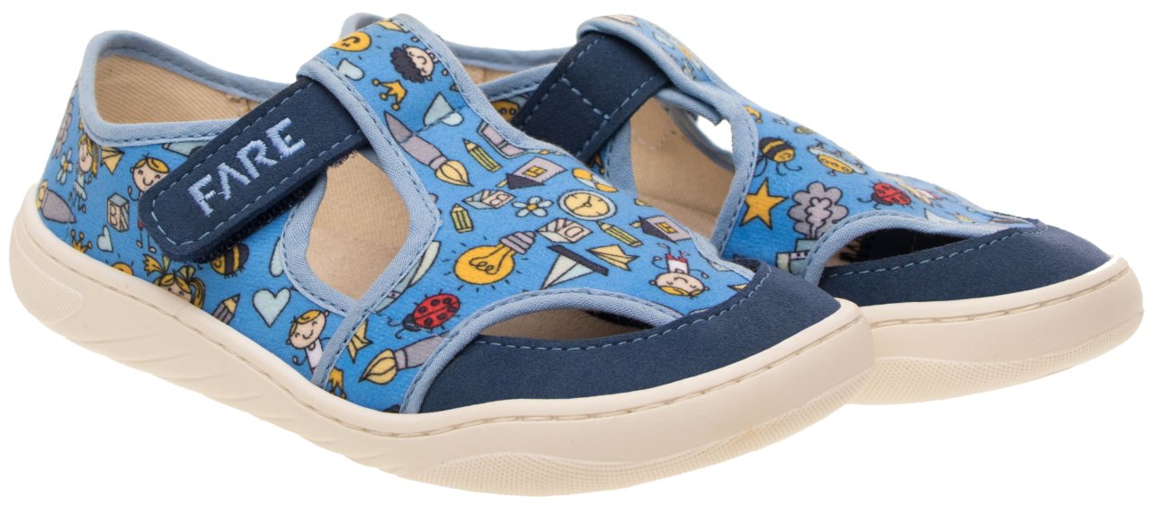 Fare Mid-Wide Domácí obuv 7002401 - vel.25