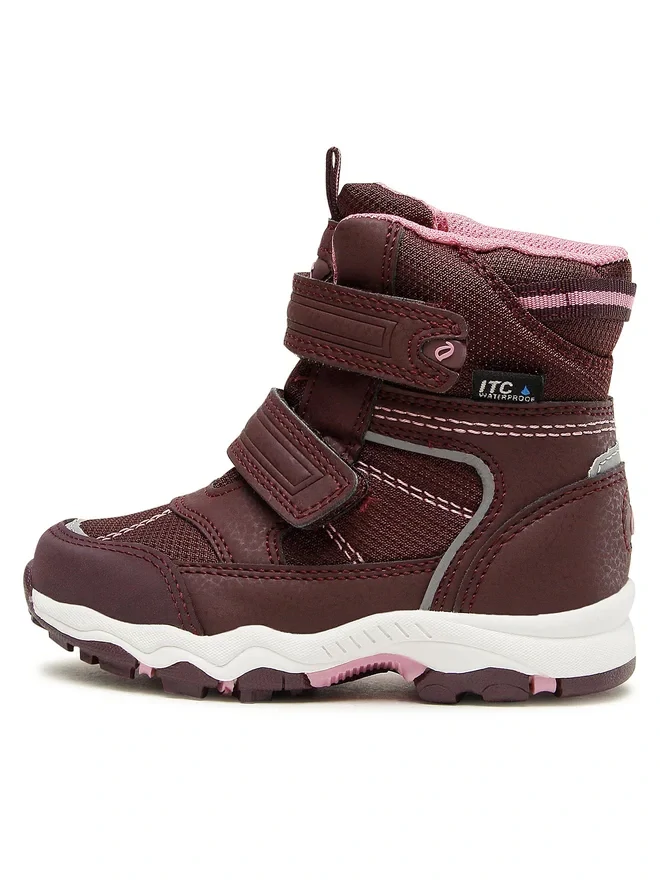 LEAF Zimní obuv s membránou Siljan 101A Lilac - vel.27