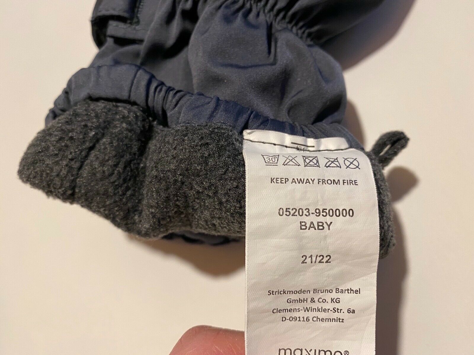 MAXIMO Zimní návleky/capáčky - vel.17/18