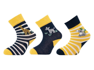 Novia Dětské ponožky s ABS ZOO - vel.21-23