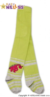 Baby Nellys Dětské punčocháče Dino - vel.68-74